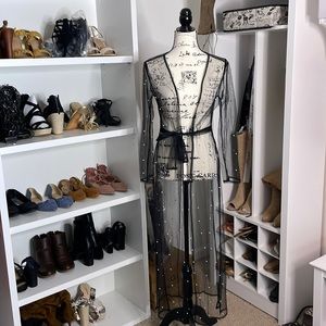 Pearl Kimono Swim Coverup